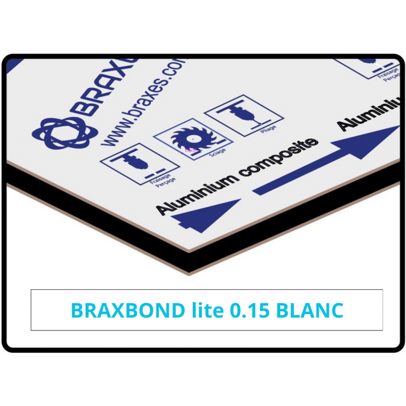 BRAXBOND Lite AL0.15 - Blanc - Mat/Primaire