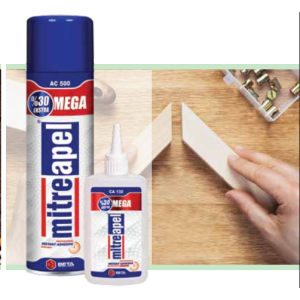Colle Cyanoacrylate + Activateur Spray 500 ml – Prise Rapide – Bois, MDF, Plastique