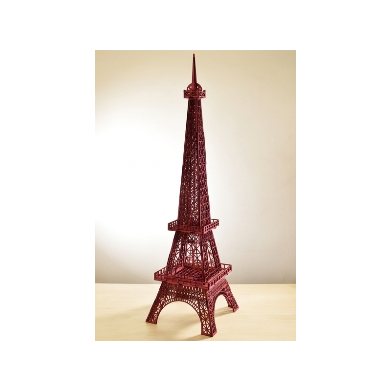 Tour Eiffel en bois personnalisable – Kit à monter